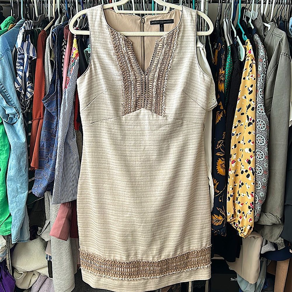 Beautiful White House Black Market Dress